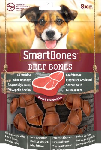 SMARTBONES Mini rágócsont marha 8db