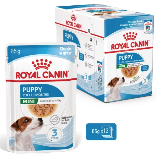 Royal Canin Size Health Nutrition kutya tasak mini puppy 12x85g