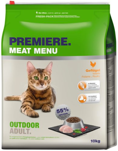 Premiere száraz macskaeledel adult outdoor szárnyas 10kg
