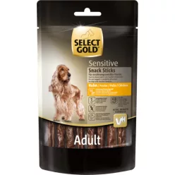   Select Gold Sensitive Snack Sticks kutya jutalomfalat emésztőrendszeri problémákra csirke 85g