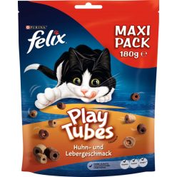 Felix Play Tubes macska jutalomfalat csirke&máj 180g