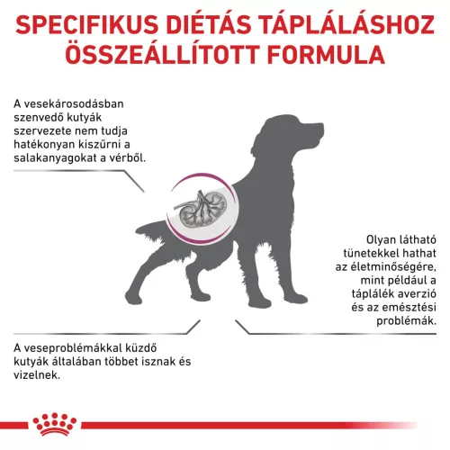 Royal Canin Veterinary Renal select vesebetegség ckd száraz kutyaeledel 2kg