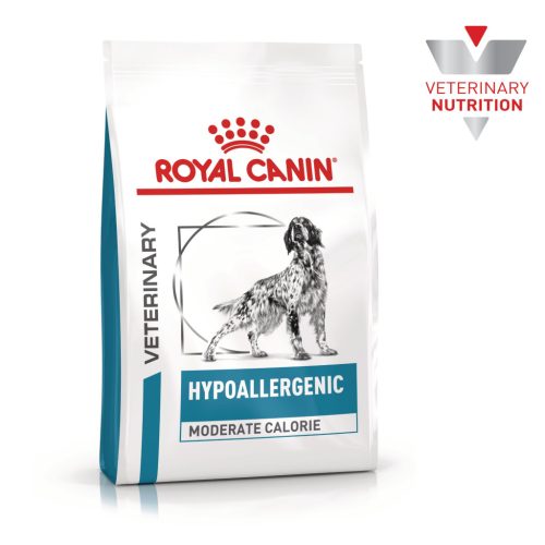 Royal Canin Veterinary Hypoallerg mc hipoallergén alacsony kalória száraz kutyaeledel 7kg