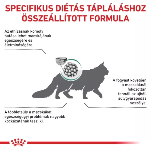 Royal Canin Veterinary Satiety wm fogyasztó száraz macskaeledel 3,5kg