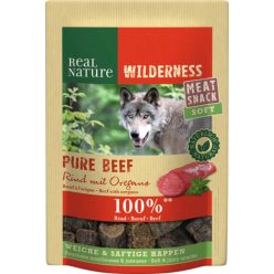   Real Nature Wilderness kutya jutalomfalat Pure Beef marha&oregánó 150g