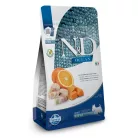 N&D Ocean Tőkehal, Sütőtök & Narancs Felnőtt Mini Száraz Kutyaeledel 800g