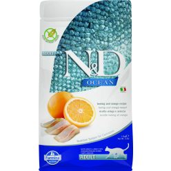 N&D Ocean hering&narancs adult száraz macskaeledel 1,5kg