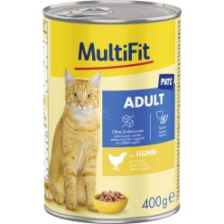 MultiFit macska konzerv paté adult csirke 6x400g