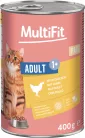 MultiFit macska konzerv paté adult csirke 6x400g