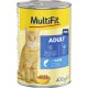MultiFit macska konzerv paté adult lazac 6x400g