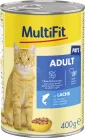 MultiFit macska konzerv paté adult lazac 6x400g