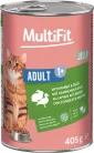 MultiFit macska konzerv zselé adult nyúl&kacsa 6x400g