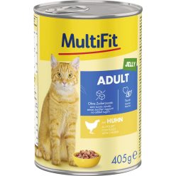 MultiFit macska konzerv zselé adult csirke 6x400g
