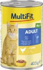 MultiFit macska konzerv zselé adult csirke 6x400g