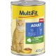 MultiFit macska konzerv szósz adult nyúl&kacsa 6x400g