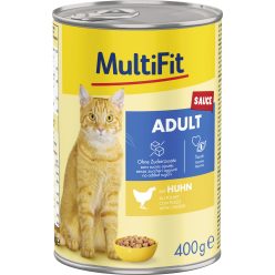 MultiFit macska konzerv szósz adult csirke 6x400g