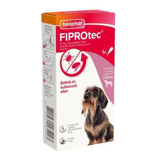 FIPRotec spot-on kullancs és bolha ellen kutyáknak 2-10kg