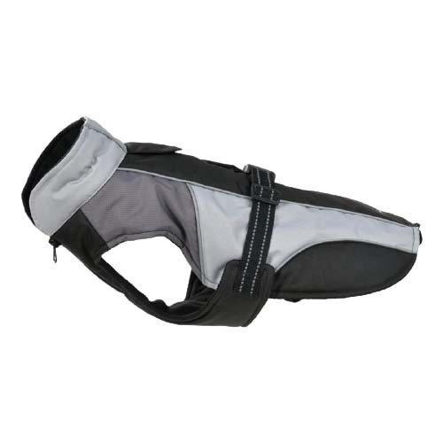 AniOne télikabát fekete/szürke 54cm