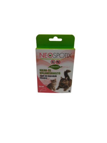 Neospotix bolha- és kullancsriasztó spot-on macskáknak 5x1ml