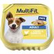 MultiFit Little Dog kutya tálka adult csirke&zöldség 11x150g