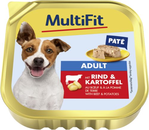MultiFit Little Dog kutya tálka adult marha&burgonya 11x150g
