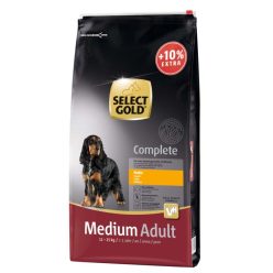   Select Gold Complete száraz kutyaeledel medium adult csirke 12+1,2kg