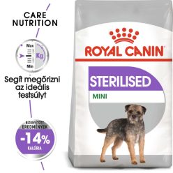   Royal Canin Canine Care Nutrition Mini Sterilised száraz kutyaeledel 3kg