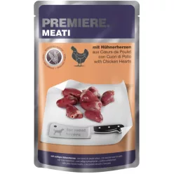 Premiere Meati kutya tasak adult csirkeszív 5x500g