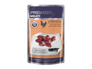 Premiere Meati kutya tasak adult csirkeszív 5x500g