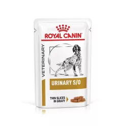  Royal Canin Veterinary Urinary S/O húgykő ellen nedves kutyaeledel tasak 12x100g