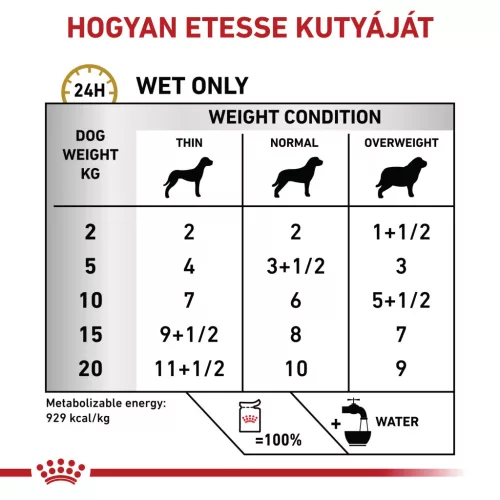 Royal Canin Veterinary Urinary S/O húgykő ellen nedves kutyaeledel tasak 12x100g