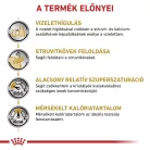 Royal Canin Veterinary Urinary s/o mc alacsony kalória alutasak macskaeledel húgykő 12x85g