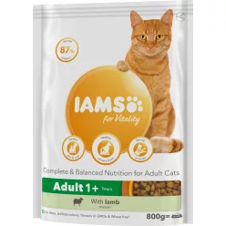 IAMS Vitality száraz macskaeledel adult bárány 800g