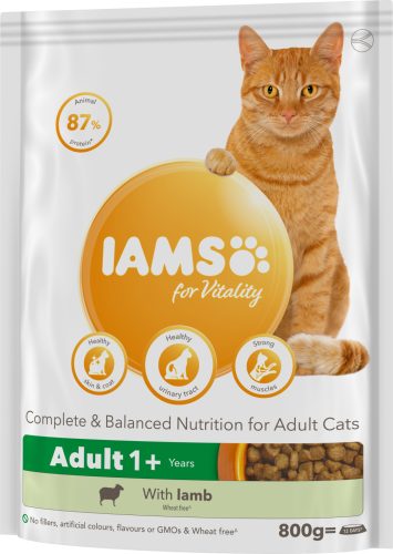 IAMS Vitality macska szárazeledel adult bárány 800g