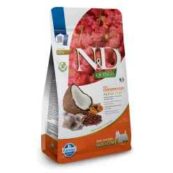   N&D Quinoa Skin & Coat Hering Mini Adult Száraz Kutyaeledel 800g