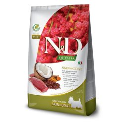  N&D Quinoa Skin&Coat adult mini száraz kutyaeledel kacsa 800g