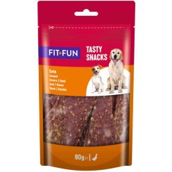 Fit+Fun Tasty Snack kutya jutalomfalat kacsa 80g