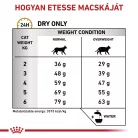 Royal Canin Veterinary Urinary s/o mc alacsony kalória száraz macskaeledel húgykő 7kg