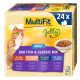 MultiFit JellyDuo macska tasak MP adult halas 24x100g