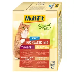   MultiFit Special Jelly Duo Classic macska tasak MP adult mix 12x100g