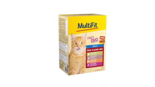 MultiFit SauceDuo macska tasak MP adult húsos 12x100g