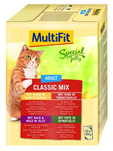 MultiFit Special Jelly macska tasak MP adult húsos 12x100g