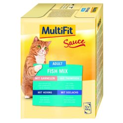 MultiFit Sauce macska tasak MP adult halas 12x100g