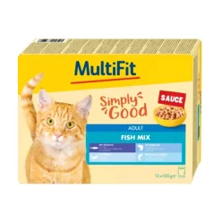 MultiFit Sauce macska tasak MP adult halas 12x100g