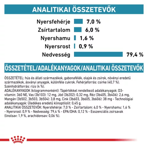 Royal Canin Veterinary Sensitivity control válogatott fehérje alutasak macskaeledel 12x85g