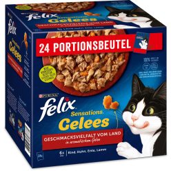 Felix Sensations macska tasak MP hús zselés 24x85g