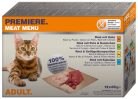 Premiere Meat Menu macska tasak MP adult 12x85g