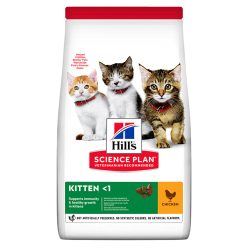   Hill's Science Plan száraz macskaeledel kitten csirke 3kg
