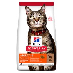   Hill's Science Plan száraz macskaeledel adult bárány&rizs 3kg