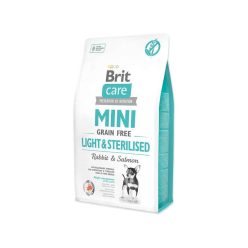   BRIT Mini Grain Free ivartalanított kutya eledel nyúl&lazac 2kg